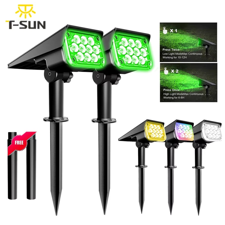 Solyx — Projecteurs Solaires Orientables 2-en-1