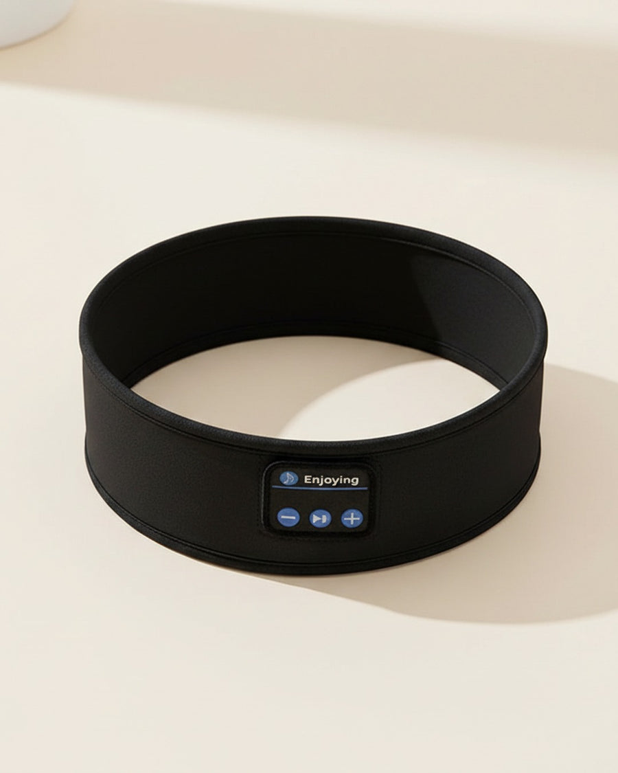 Lunéa bandeau fermé noir